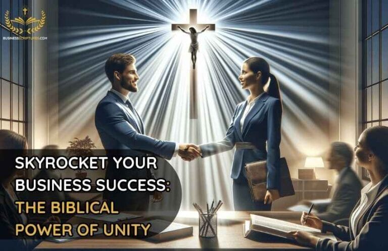 Unleashing Unity: A Biblical Blueprint for Successful Business Partnerships