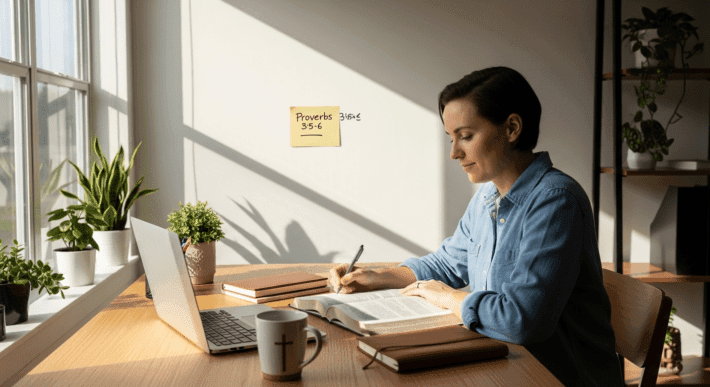 Bible verses about trusting God in difficult times for Christian business owners - Business Scriptures