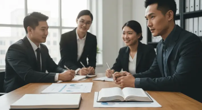 Faith and business transformation with Bible on desk at Business Scriptures